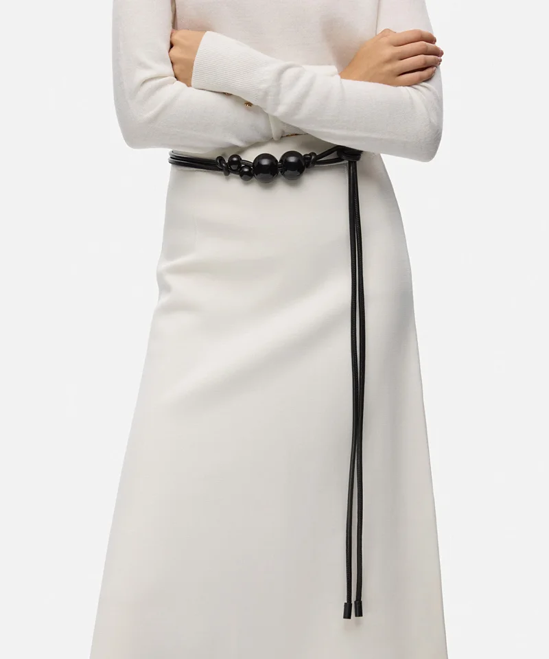 ابيكول Beaded Rope Belt